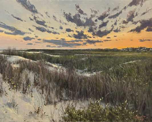 Sunset Over The Dunes