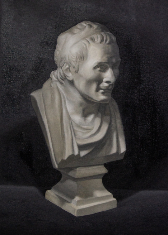 Portrait of Jean-Jacques Rousseau Study