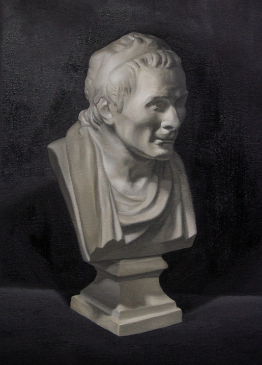 Portrait of Jean-Jacques Rousseau Study