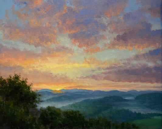 Foggy Sunrise