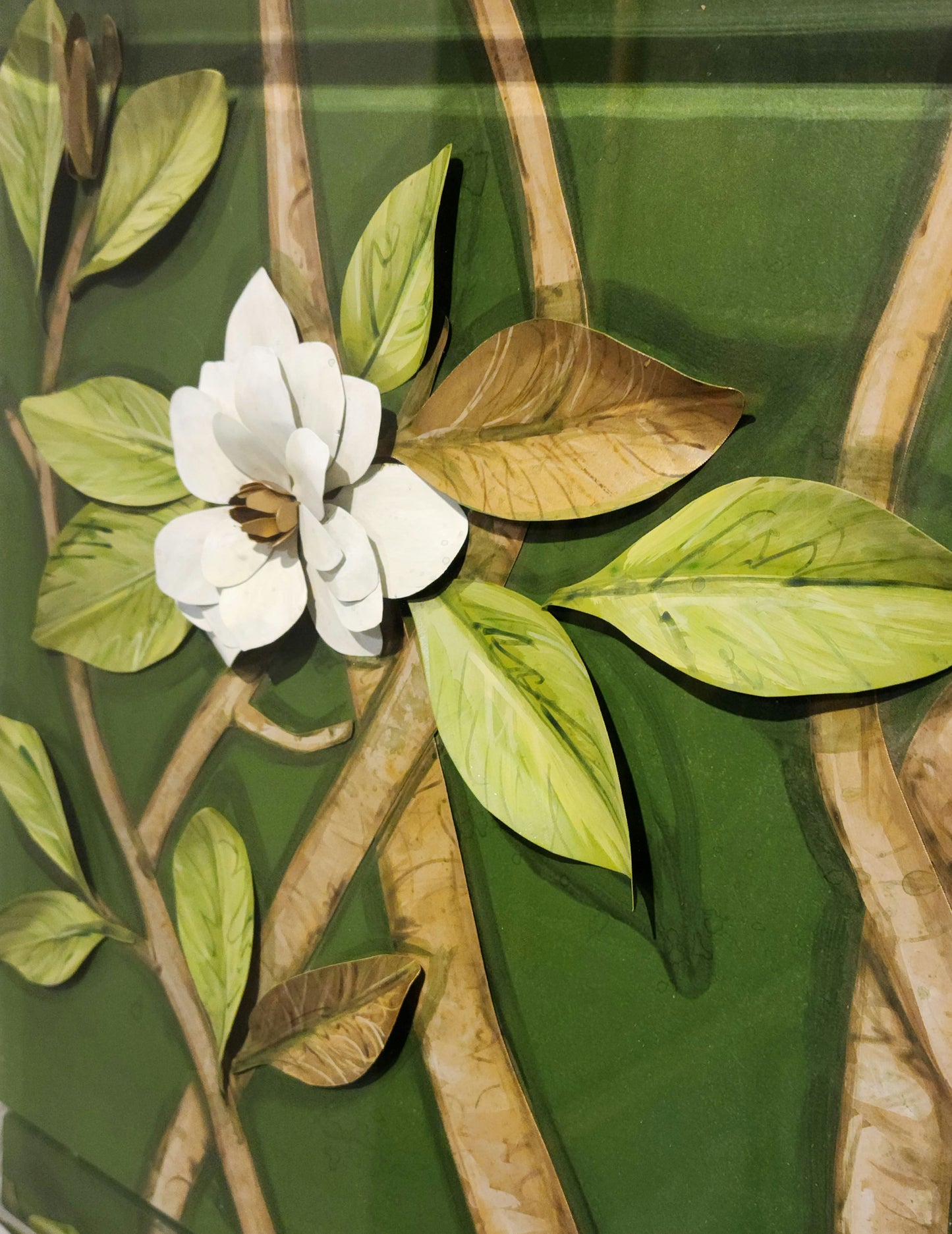 Magnolia Tree Panel Installation