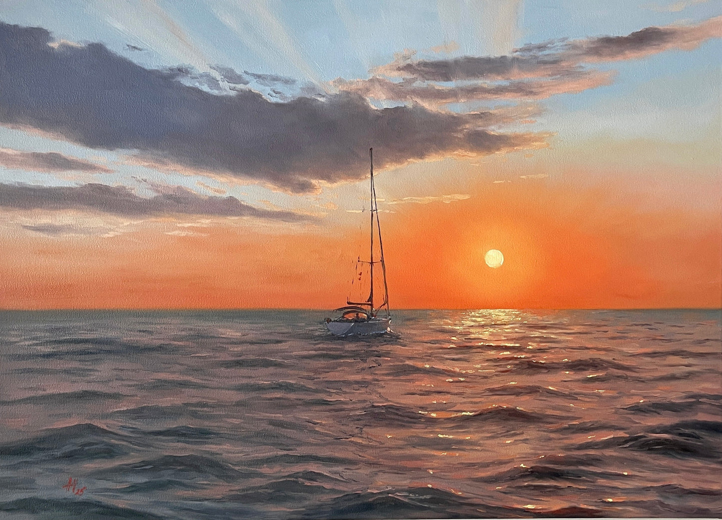 Sailing into Sunset