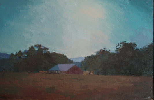 Barn in Late Afternoon Light