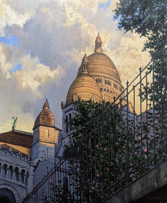 Last Light at Sacre Coeur