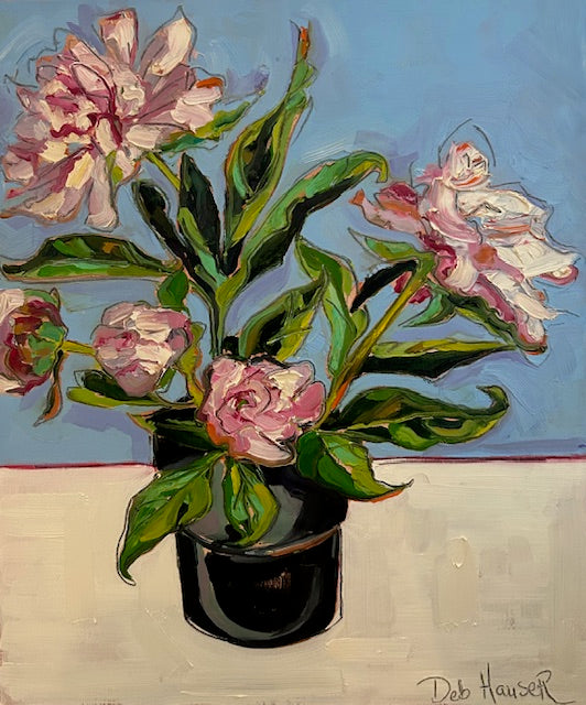 Full Bloom Pink Peonies
