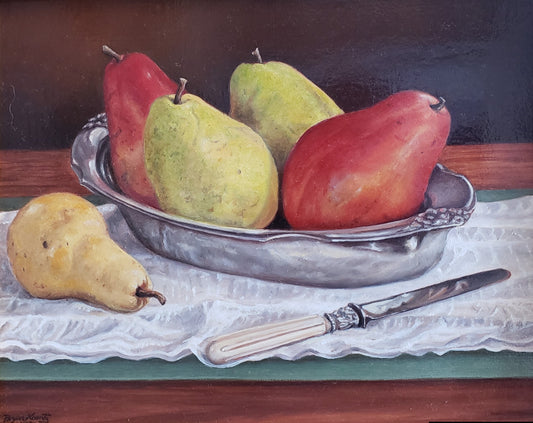 Pears on a Silver Platter